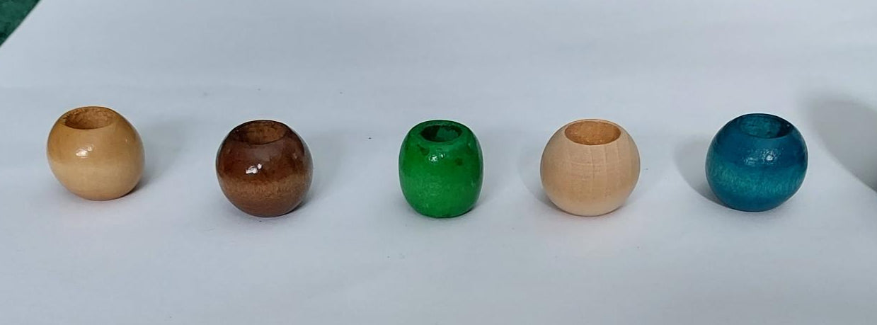 five color choices for bead